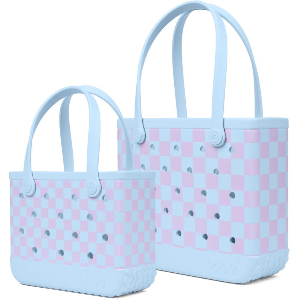 image:imageBOGG BAG Bundle Baby Medium 15 x 5 x 125 Bitty Small Tote 11 x 85 x 45 Beach Pool Boat Work Sports Checker Out