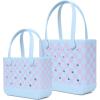 image:imageBOGG BAG Bundle  Baby Medium 15 x 5 x 125  Bitty Small Tote 11 x 85 x 45  Beach Pool Boat Work Sports Checker Out