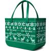 image:imageBOGG BAG Original Tote  Durable Washable Tipproof  Beach Pool Boat Work SportsUgly Sweater  Green