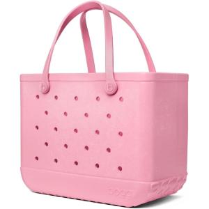 BOGG BAG Original Tote – Durable, Washable, Tip-proof – Beach, Pool, Boat, Work, Sports(Bubblegum Shimmer)