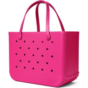 BOGG BAG Original Tote – Durable, Washable, Tip-proof – Beach, Pool, Boat, Work, Sports(Haute Pink)