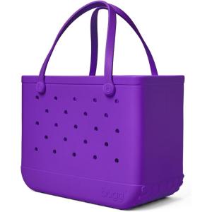 BOGG BAG Original Tote – Durable, Washable, Tip-proof – Beach, Pool, Boat, Work, Sports(Houston We Have a Purple)