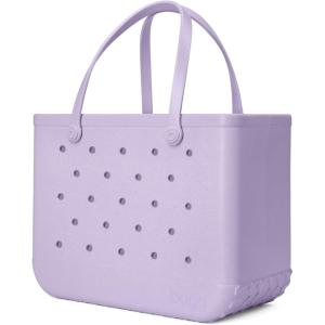 BOGG BAG Original Tote – Durable, Washable, Tip-proof – Beach, Pool, Boat, Work, Sports(Lilac Shimmer)