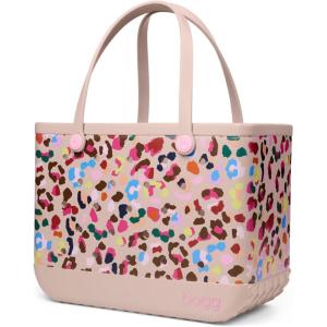 BOGG BAG Original Large Tote – 19” x 14” x 9” – Durable, Washable, Tip-proof – Beach, Pool, Boat, Work, Sports (Neon Jungle)