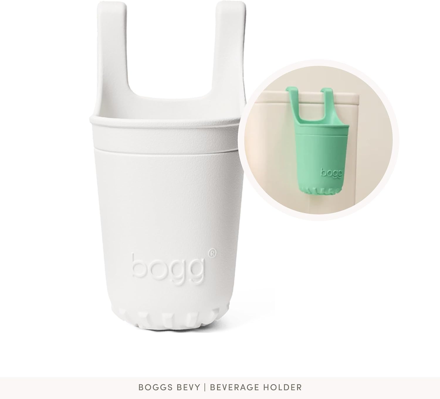 image:imageBOGG BAG Bundle Boggs N Ends Travel Organizer Mushroom Bevy Beverage Holder White Call Me Phone Holder White Durable Washable Tipproof Beach Pool Boat Work Sports