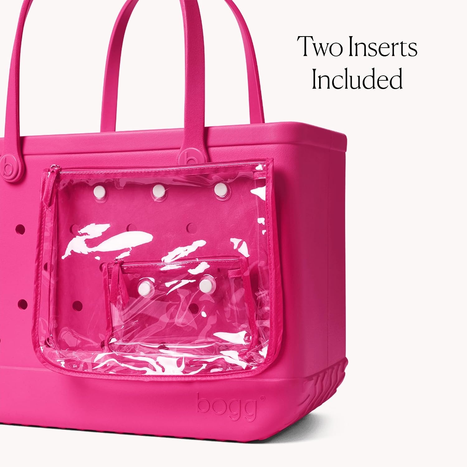 image:imageBOGG BAG Original Large Tote Haute Pink Bevy Beverage Holder amp Call Me Phone Holder LBD Black Durable Washable Tipproof Beach Pool Boat Work Sports