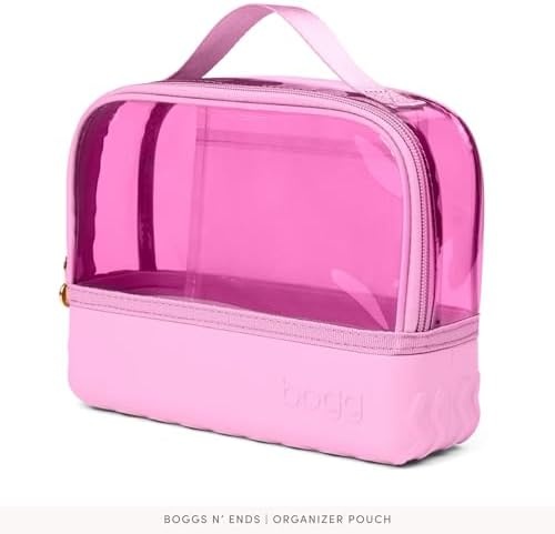 image:imageBOGG BAG Boggs N Ends Travel Organizer Pink Taffy Original Large Tote Blowing Pink Bubbles Durable Washable Tipproof Beach Pool Boat Work Sports